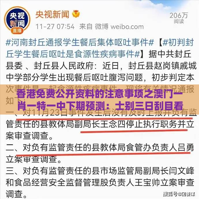 香港免费公开资料的注意事项之澳门一肖一特一中下期预测：士别三日刮目看和抵制欺诈的假广告圈-预防剖析、专家解读解释与落实